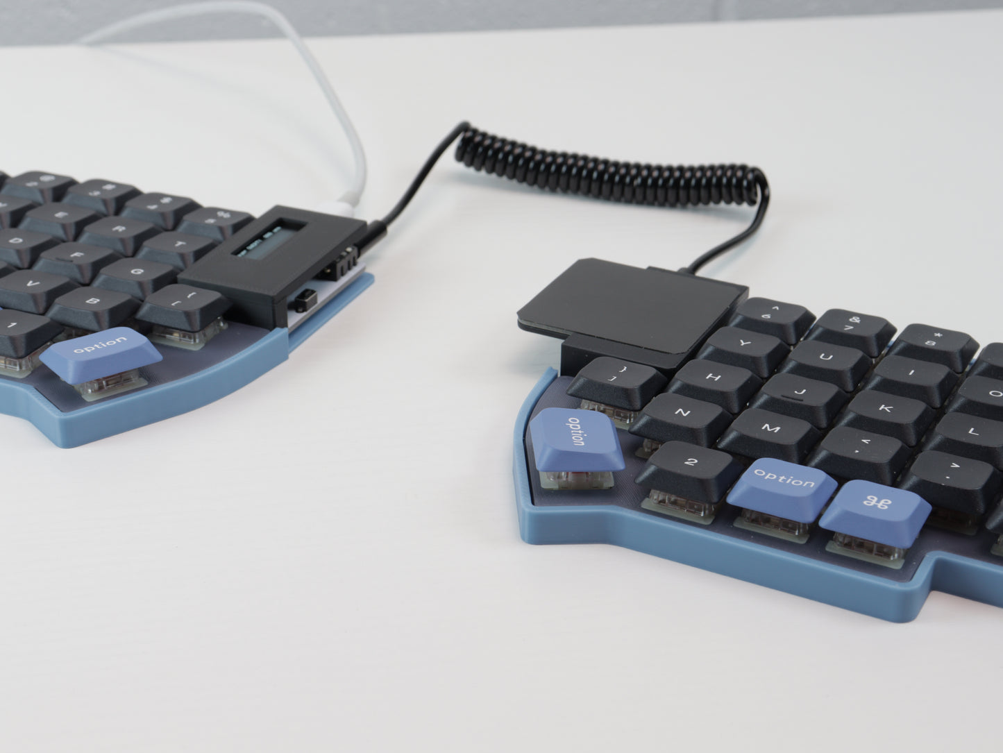 Allium58 Low Profile Wired Trackpad Split Keyboard