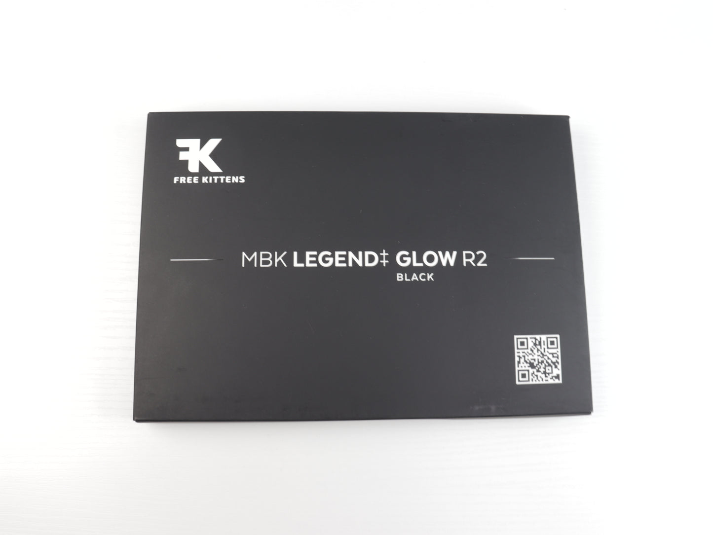 MBK Legend Glow R2 Black - Choc V1 keycaps - Shine through
