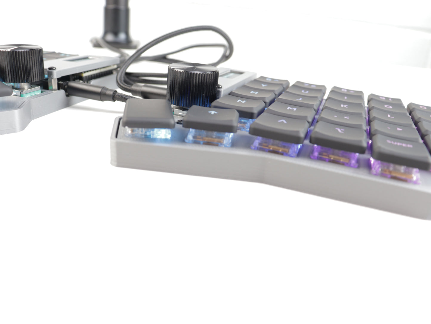 Sofle Choc Split Keyboard - Vial-QMK Wired, Hotswap, Choc v1, MBK Legend keycaps