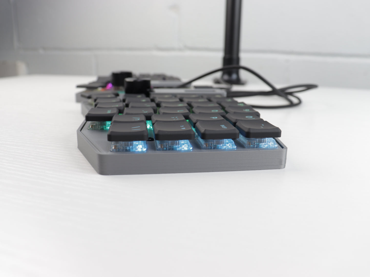 Sofle Choc Split Keyboard - Vial-QMK Wired, Hotswap, Choc v1, MBK Legend keycaps
