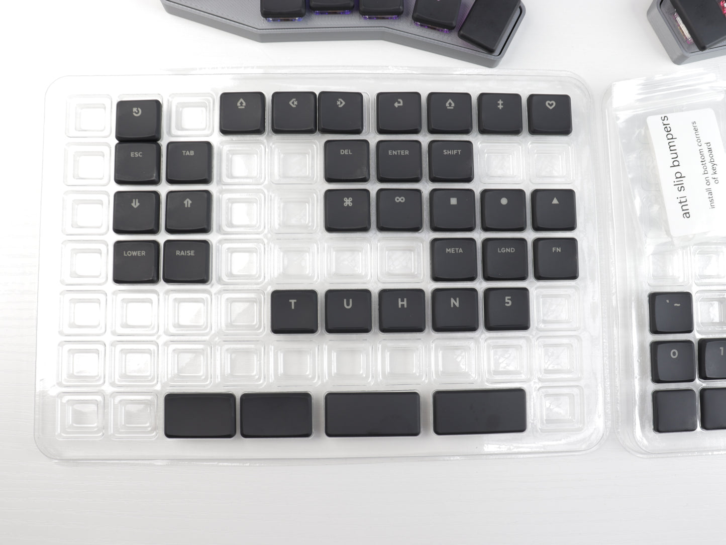 Sofle Choc Split Keyboard - Vial-QMK Wired, Hotswap, Choc v1, MBK Legend keycaps