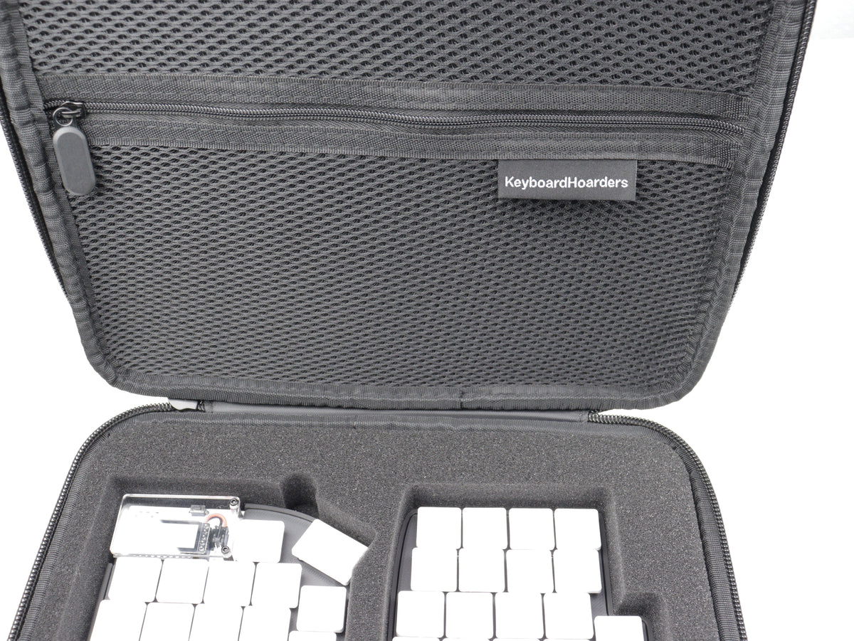 Hard Shell EVA Case for Lily58, Allium58, Lotus58 Split Keyboards