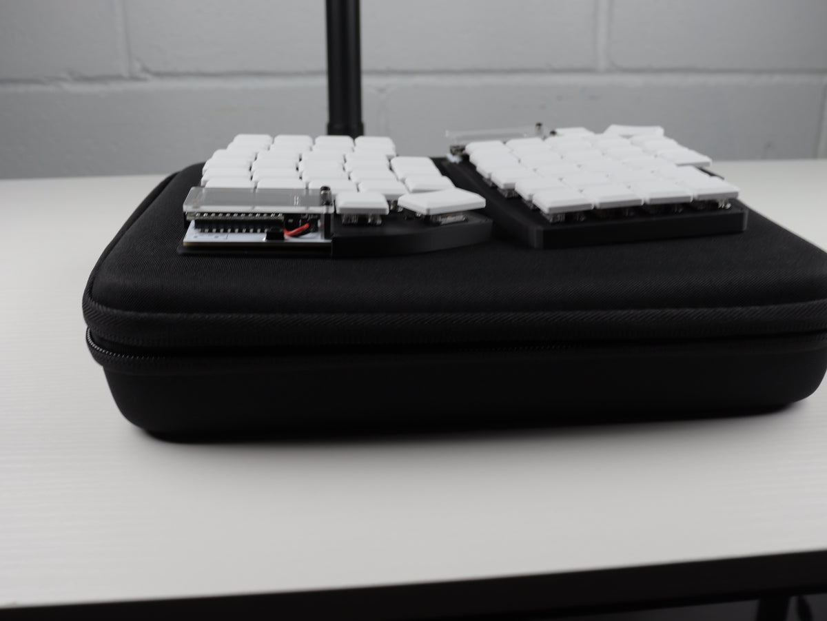 Hard Shell EVA Case for Lily58, Allium58, Lotus58 Split Keyboards