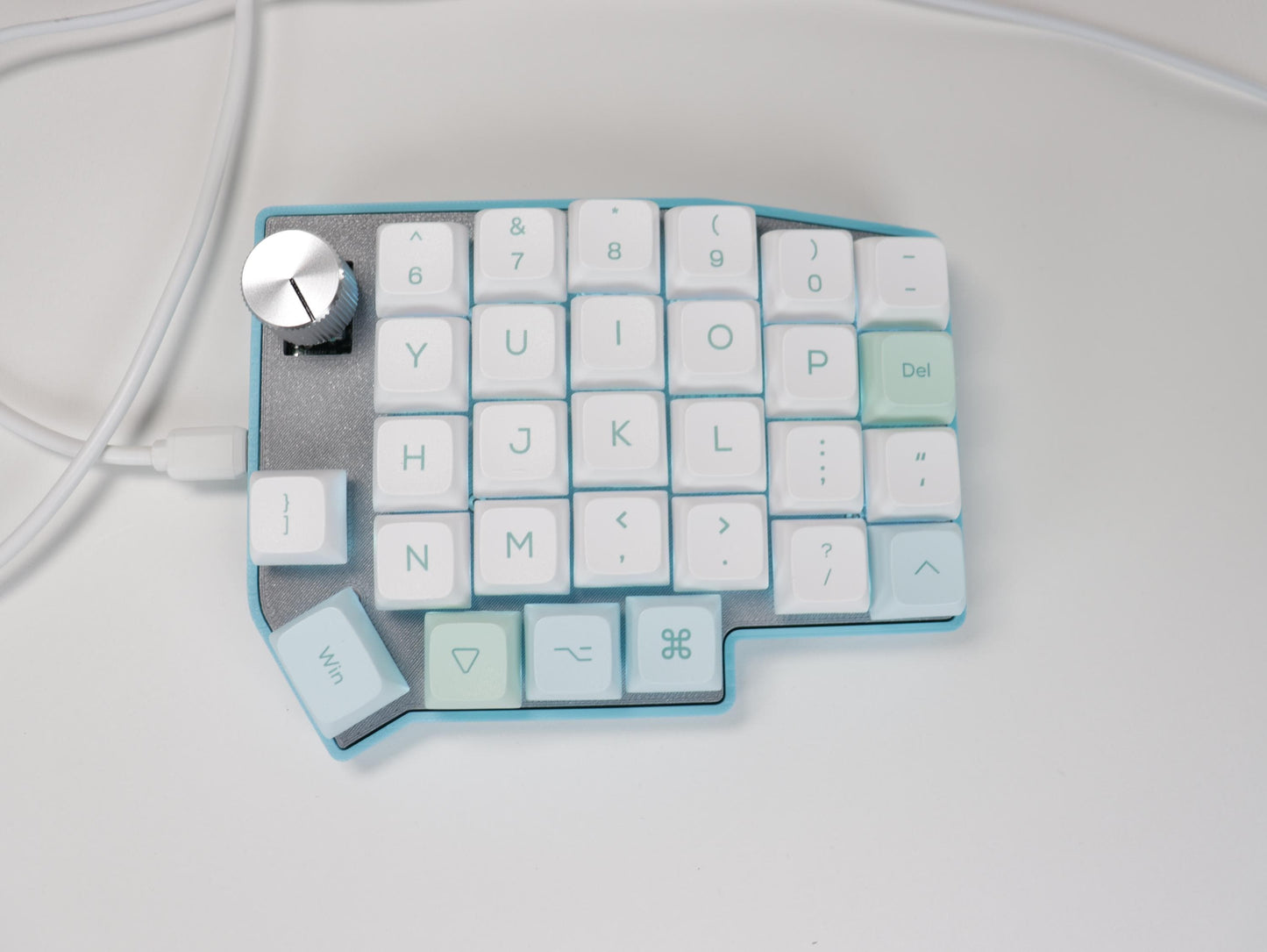 Lotus58 Split Mechanical Keyboard "IceLotus-C"