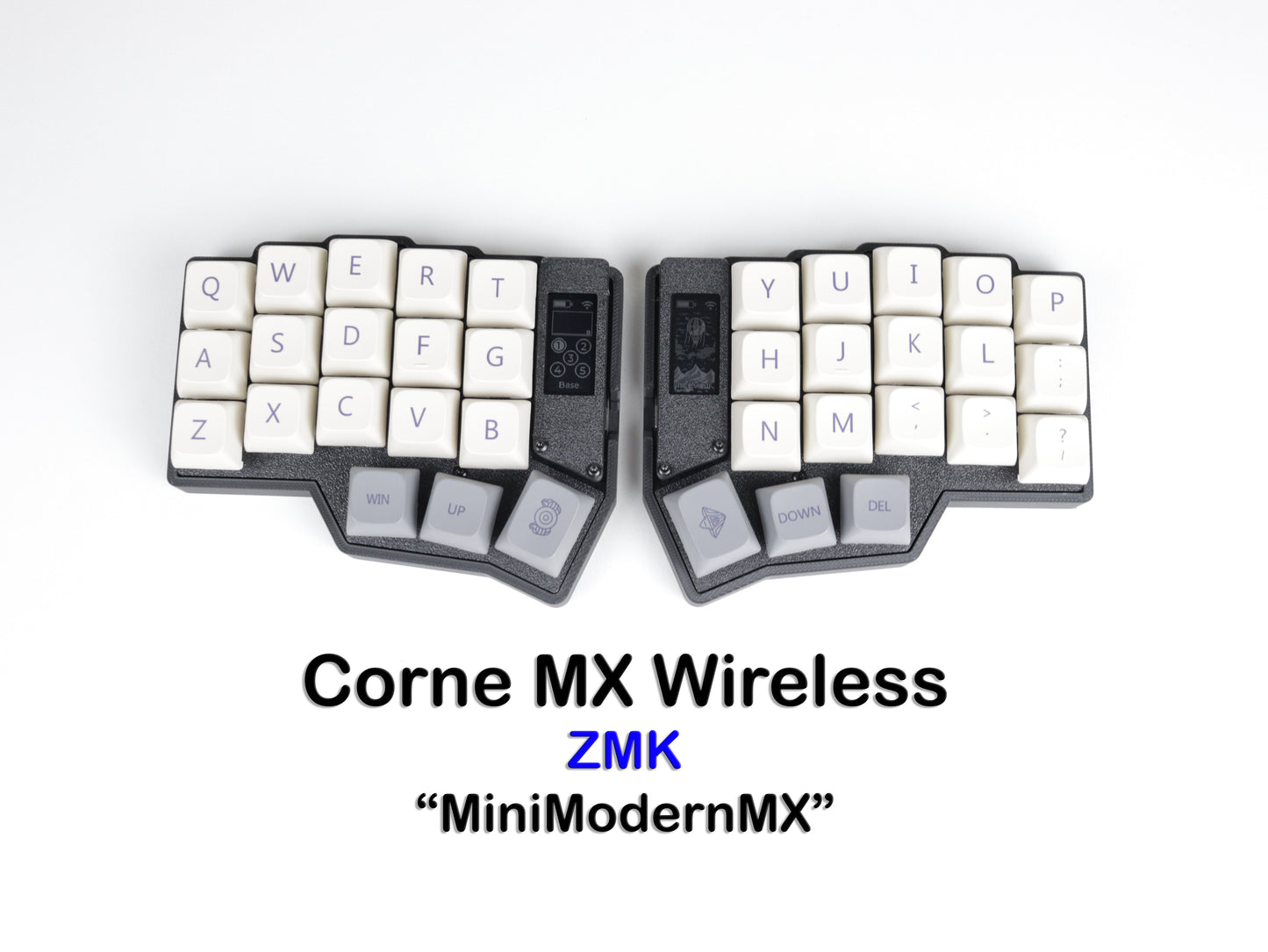 Corne Wireless Split Keyboard "MiniModernMX"