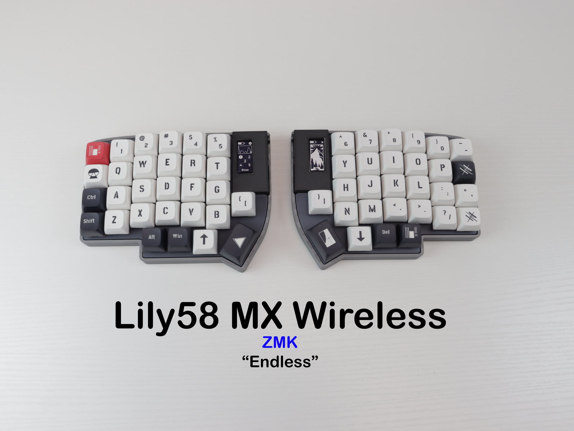 Lily58 MX Split Keyboard Wireless 