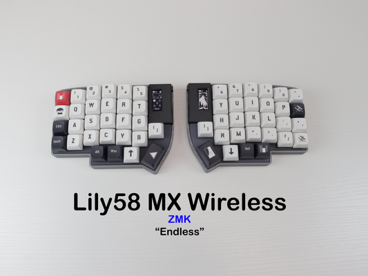 Lily58 MX Split Keyboard Wireless "Endless"