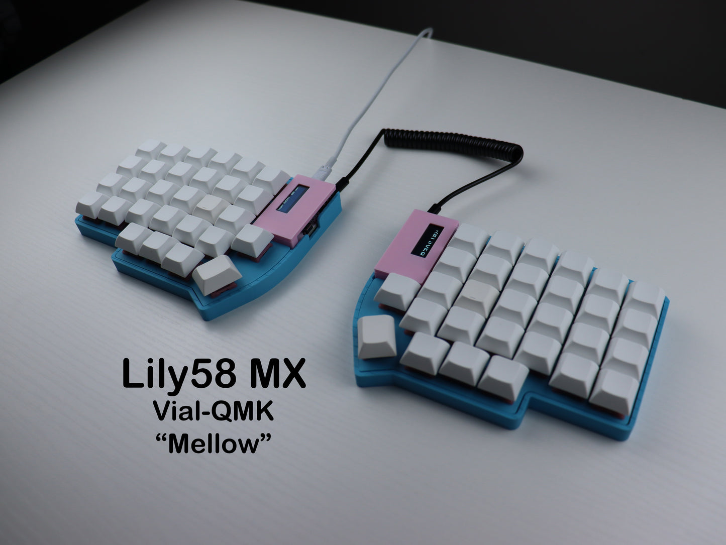 Lily58 MX Wired "Mellow"