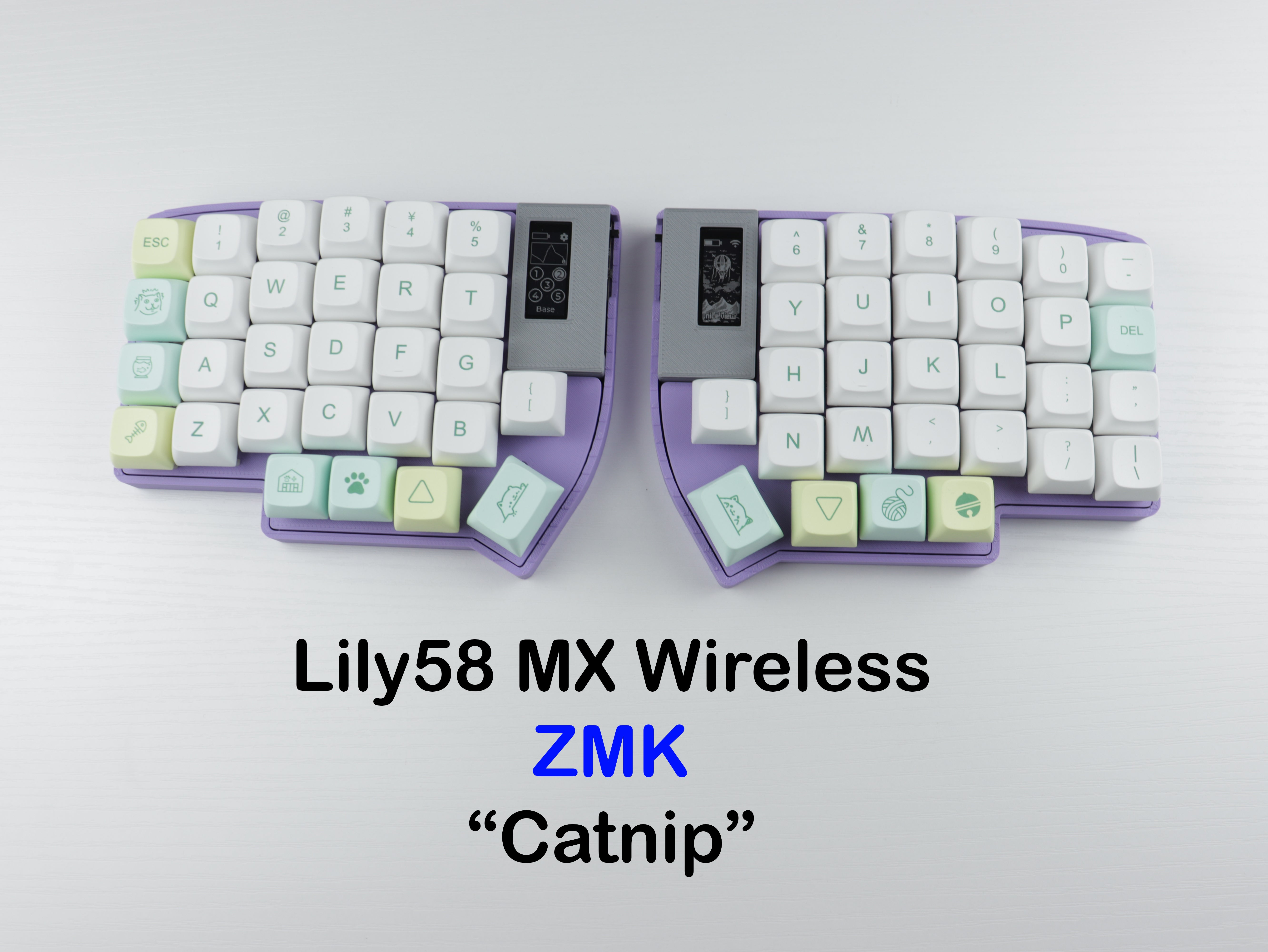 Lily58 MX Split Keyboard Wireless 
