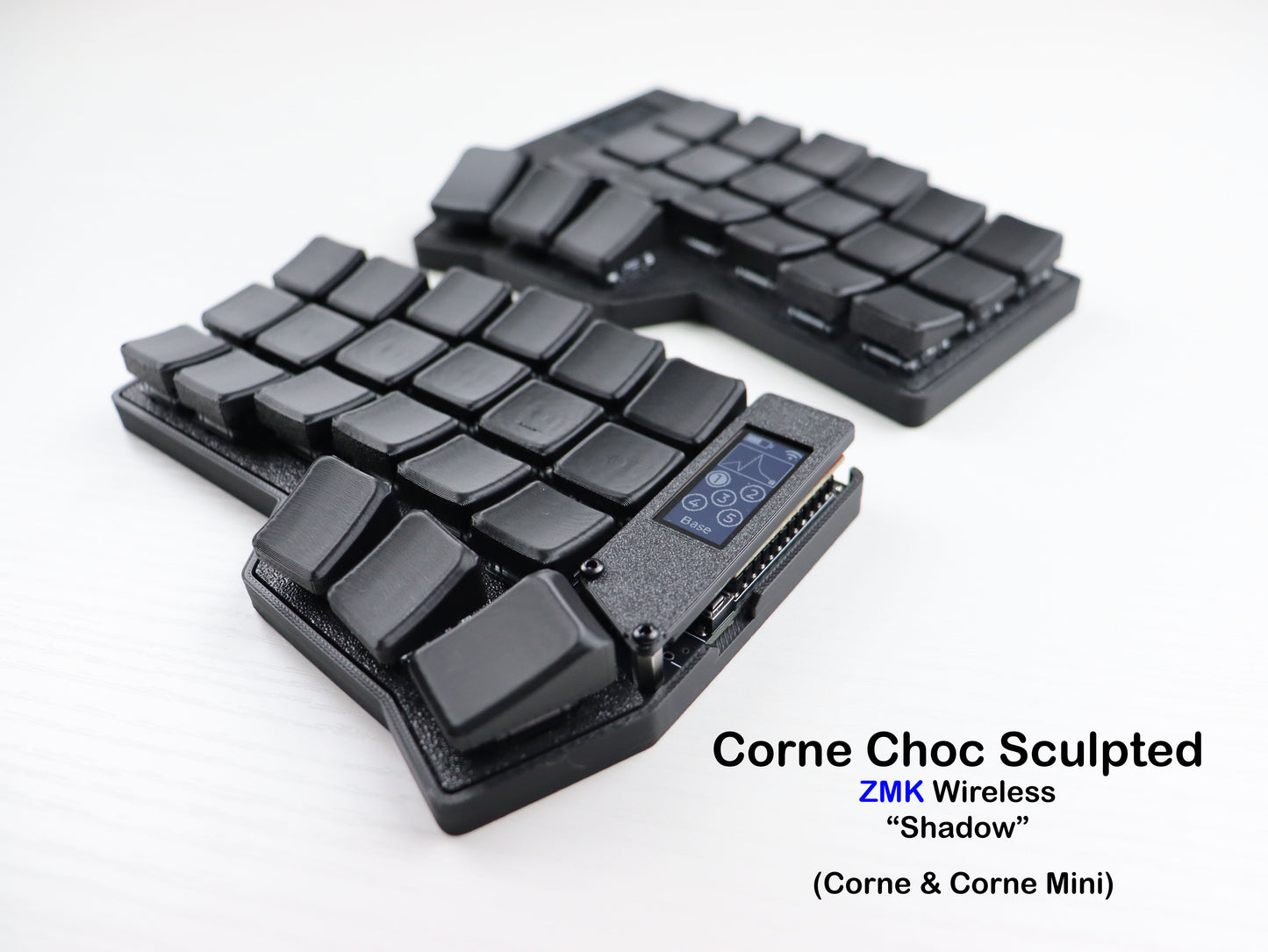 Corne Choc Wireless Split Keyboard "Shadow Series"