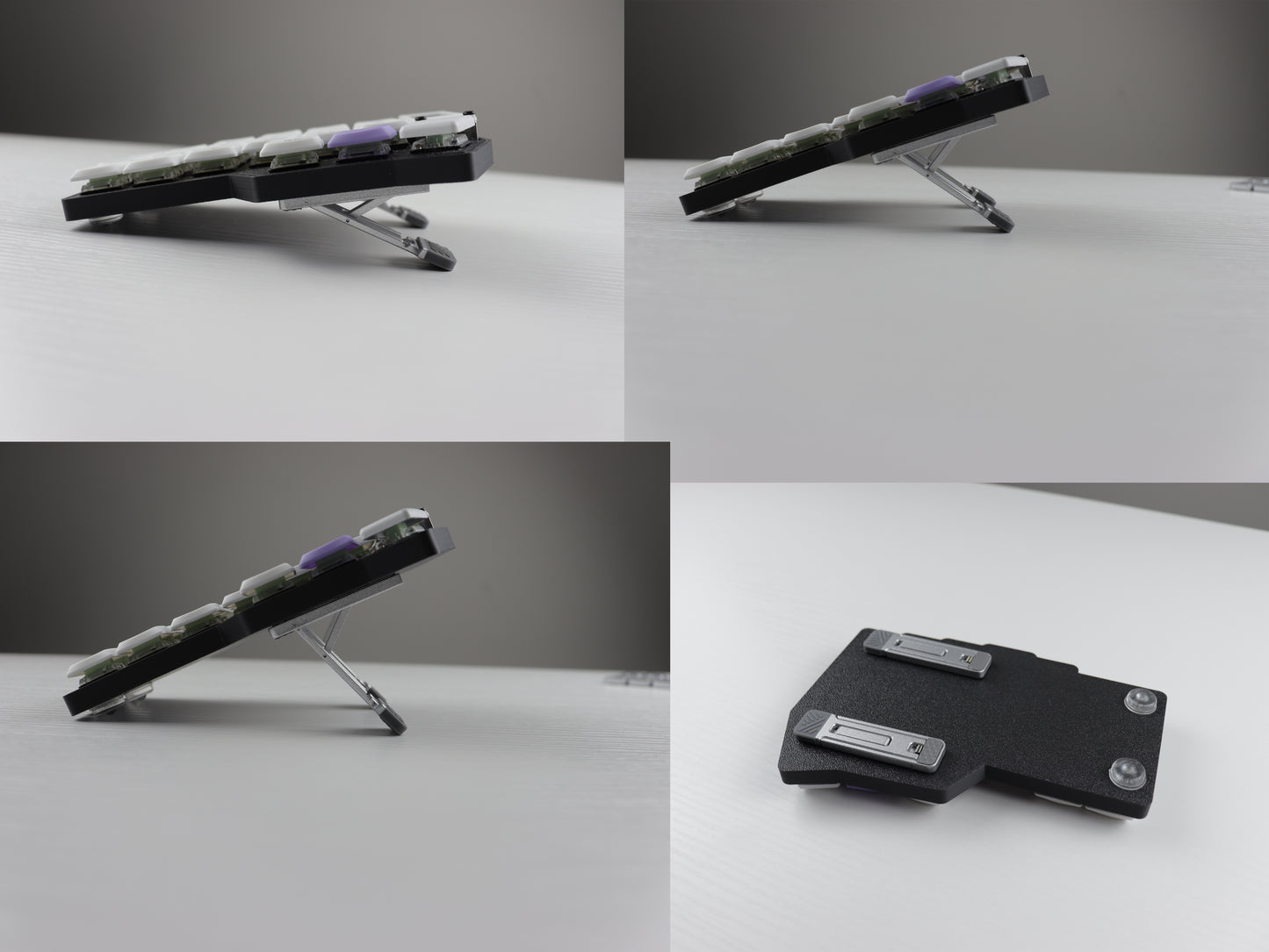 Split Keyboard Tenting Feet – Ergonomic Adjustable Stand – KeyboardHoarders LLC