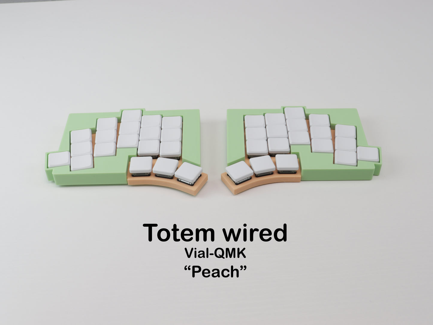 Totem wired split keyboard