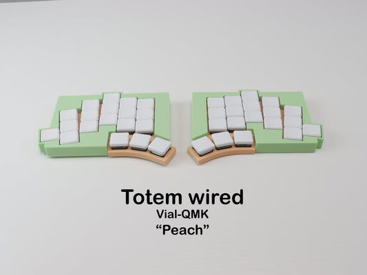 Totem wired split keyboard