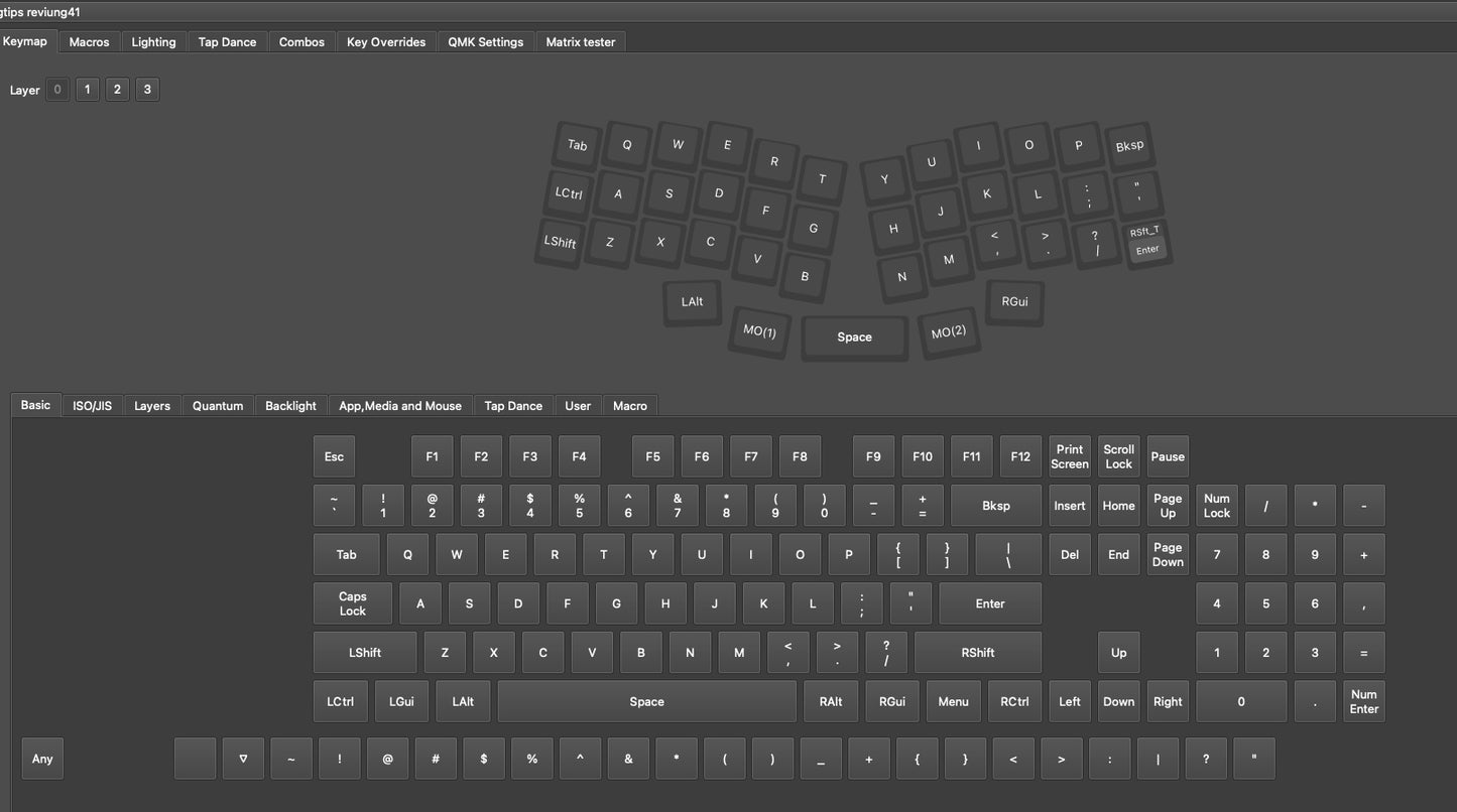 Reviung41 Keyboard